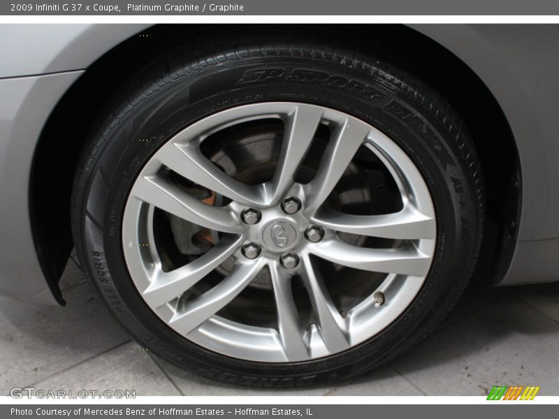 Platinum Graphite / Graphite 2009 Infiniti G 37 x Coupe