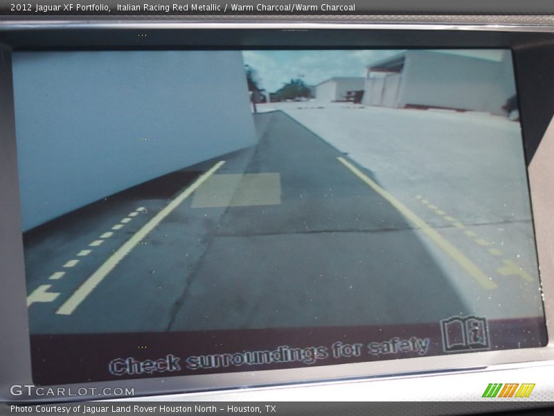 Italian Racing Red Metallic / Warm Charcoal/Warm Charcoal 2012 Jaguar XF Portfolio