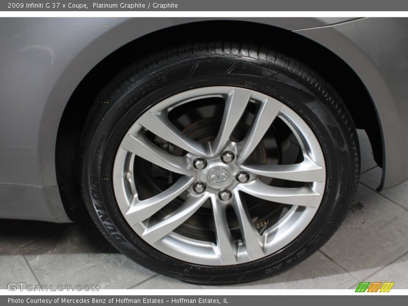 Platinum Graphite / Graphite 2009 Infiniti G 37 x Coupe