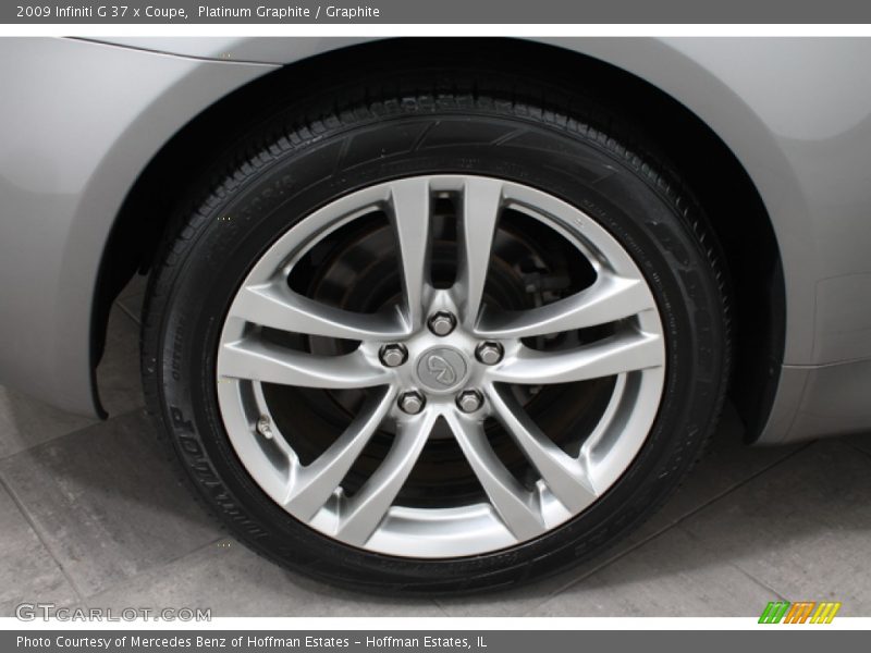 Platinum Graphite / Graphite 2009 Infiniti G 37 x Coupe