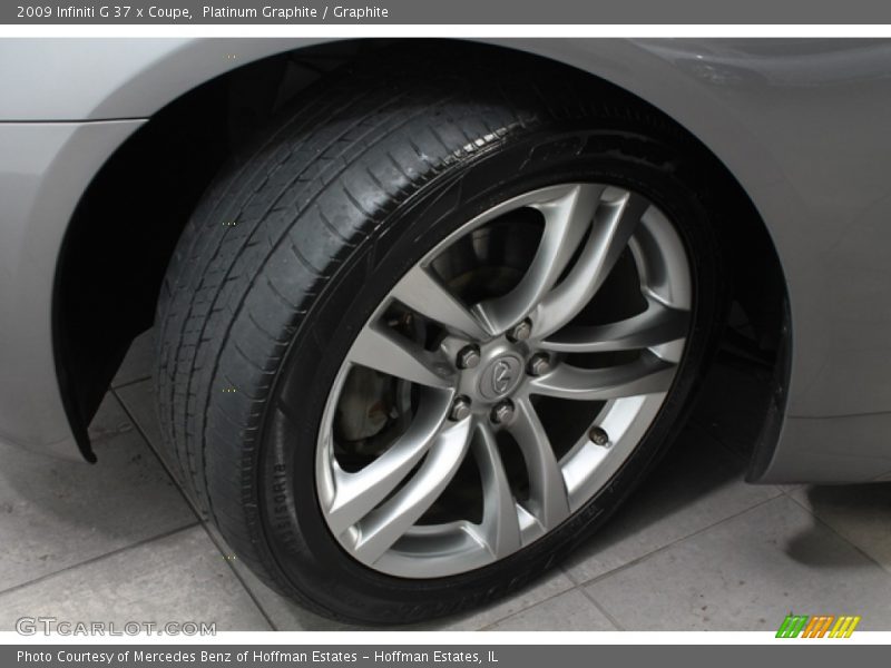 Platinum Graphite / Graphite 2009 Infiniti G 37 x Coupe
