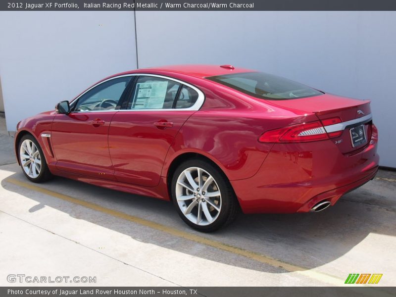  2012 XF Portfolio Italian Racing Red Metallic