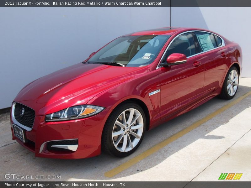 Front 3/4 View of 2012 XF Portfolio