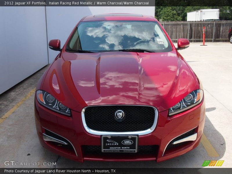 Italian Racing Red Metallic / Warm Charcoal/Warm Charcoal 2012 Jaguar XF Portfolio