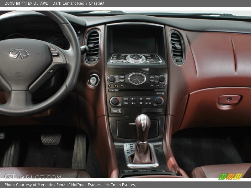 Dashboard of 2008 EX 35 AWD