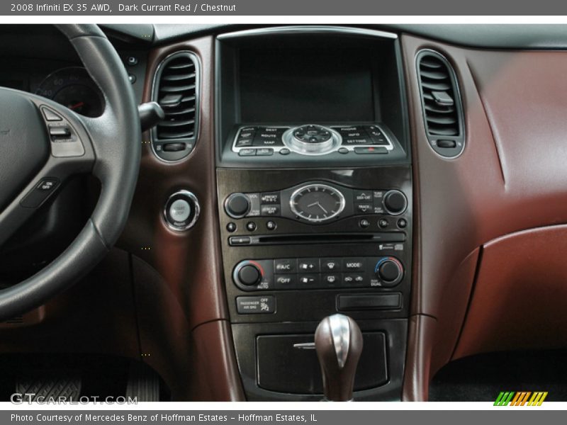 Controls of 2008 EX 35 AWD