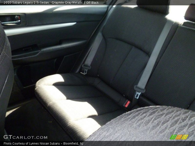 Graphite Gray Metallic / Off Black 2010 Subaru Legacy 2.5i Sedan
