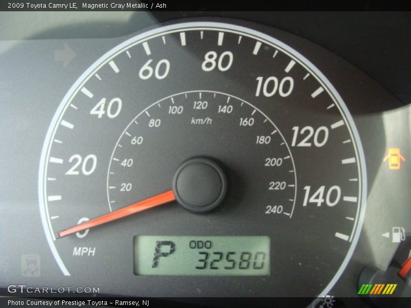 Magnetic Gray Metallic / Ash 2009 Toyota Camry LE