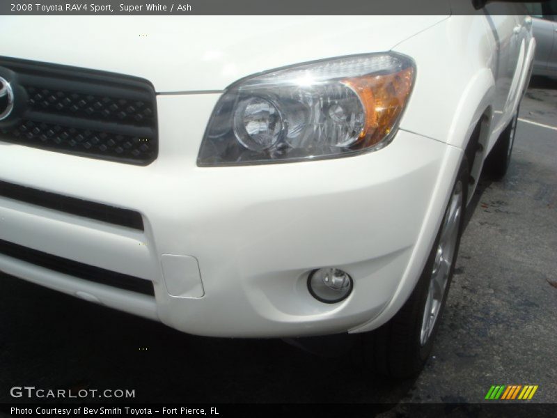 Super White / Ash 2008 Toyota RAV4 Sport