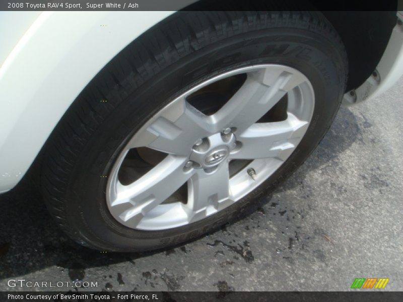 Super White / Ash 2008 Toyota RAV4 Sport