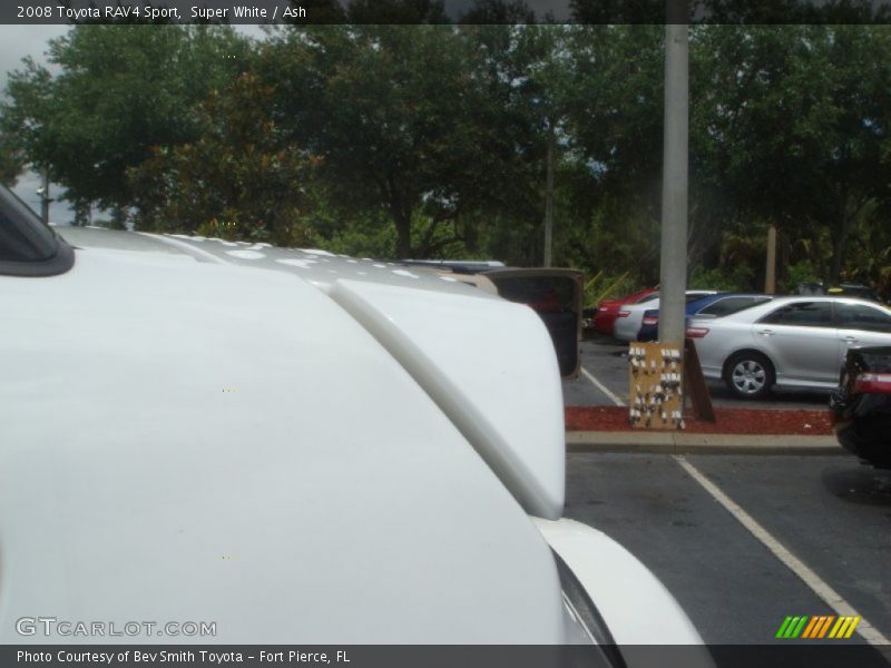 Super White / Ash 2008 Toyota RAV4 Sport