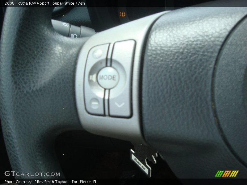 Super White / Ash 2008 Toyota RAV4 Sport