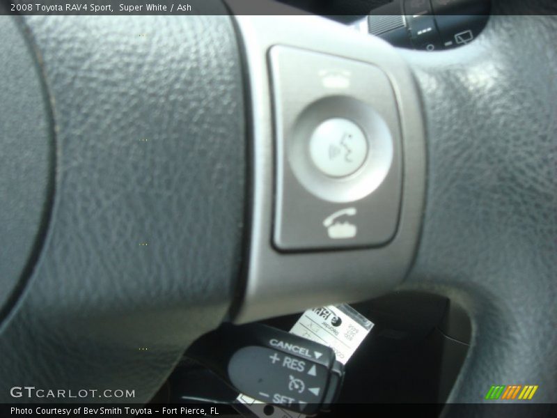 Super White / Ash 2008 Toyota RAV4 Sport