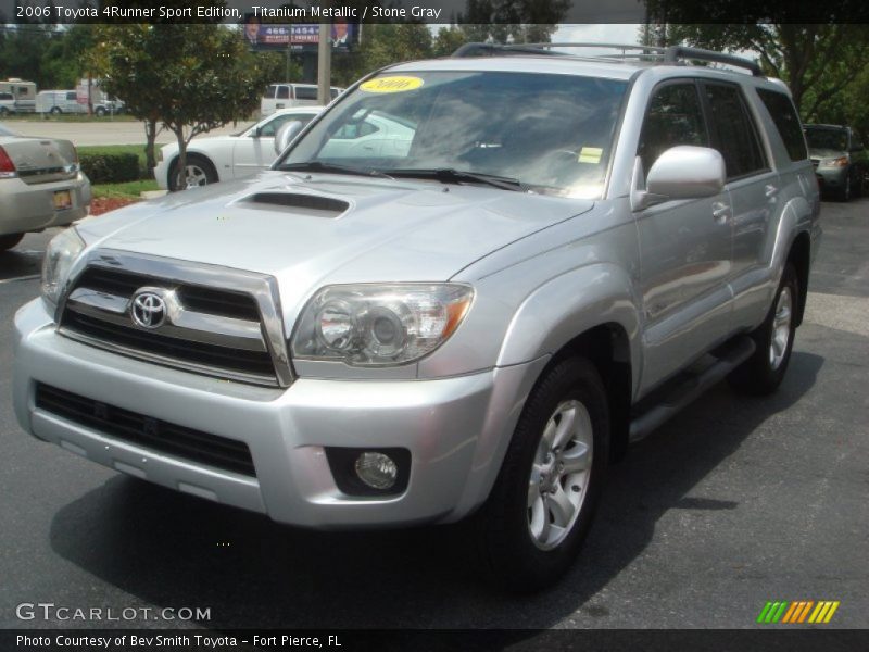 Titanium Metallic / Stone Gray 2006 Toyota 4Runner Sport Edition