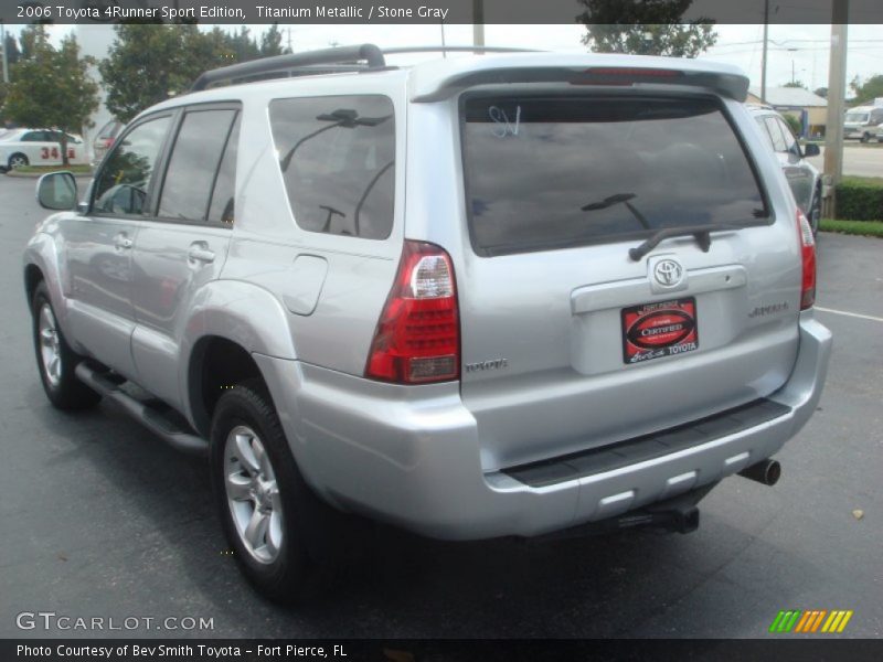 Titanium Metallic / Stone Gray 2006 Toyota 4Runner Sport Edition