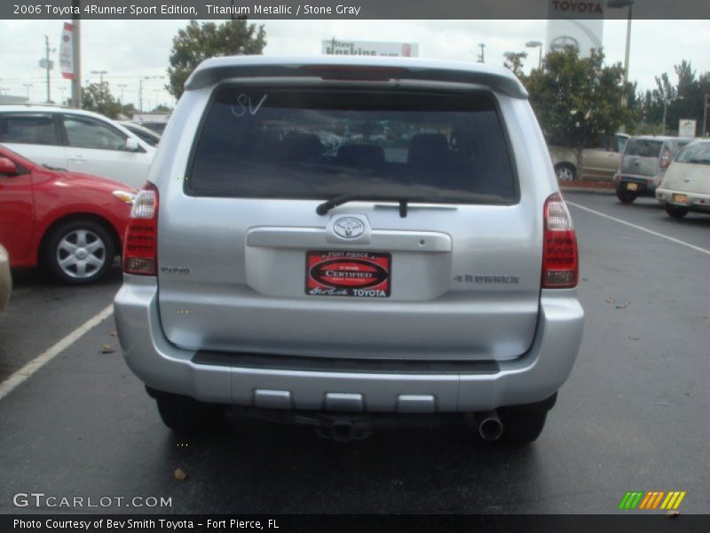 Titanium Metallic / Stone Gray 2006 Toyota 4Runner Sport Edition