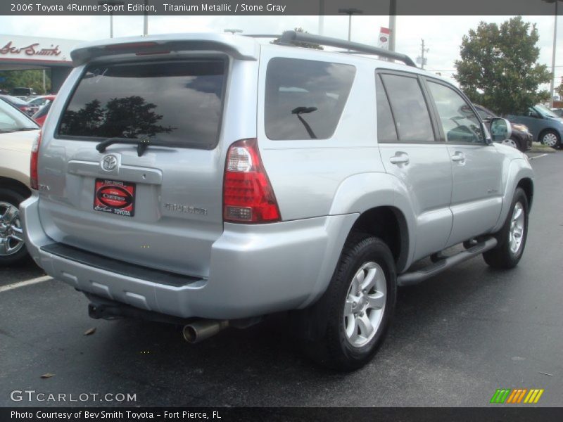 Titanium Metallic / Stone Gray 2006 Toyota 4Runner Sport Edition
