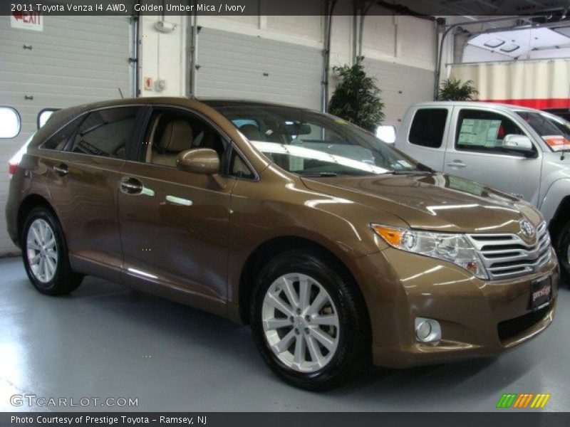Golden Umber Mica / Ivory 2011 Toyota Venza I4 AWD