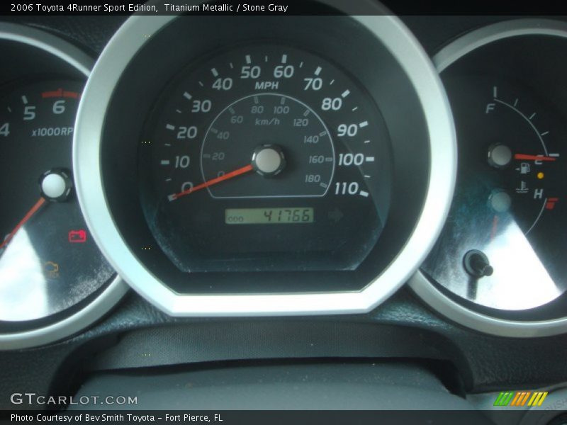 Titanium Metallic / Stone Gray 2006 Toyota 4Runner Sport Edition