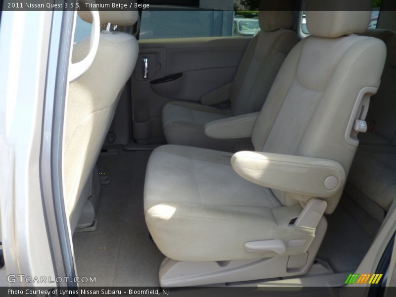 Titanium Beige / Beige 2011 Nissan Quest 3.5 S