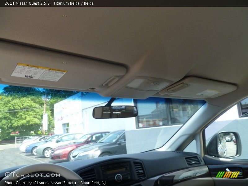 Titanium Beige / Beige 2011 Nissan Quest 3.5 S