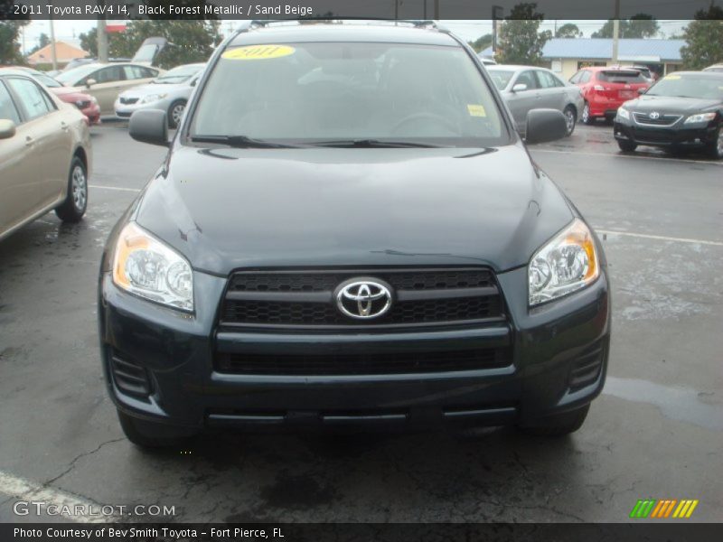 Black Forest Metallic / Sand Beige 2011 Toyota RAV4 I4