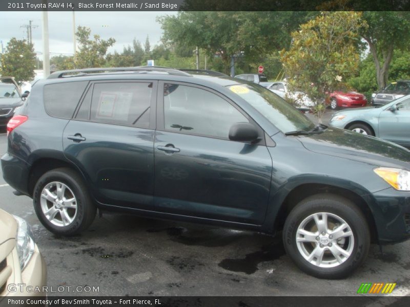 Black Forest Metallic / Sand Beige 2011 Toyota RAV4 I4