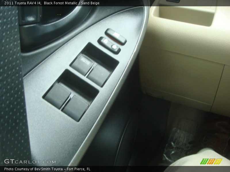 Black Forest Metallic / Sand Beige 2011 Toyota RAV4 I4