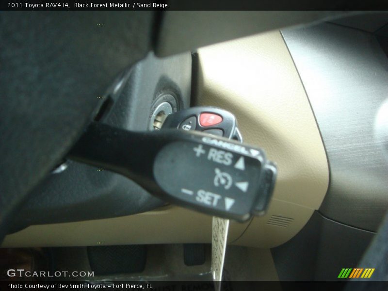 Black Forest Metallic / Sand Beige 2011 Toyota RAV4 I4