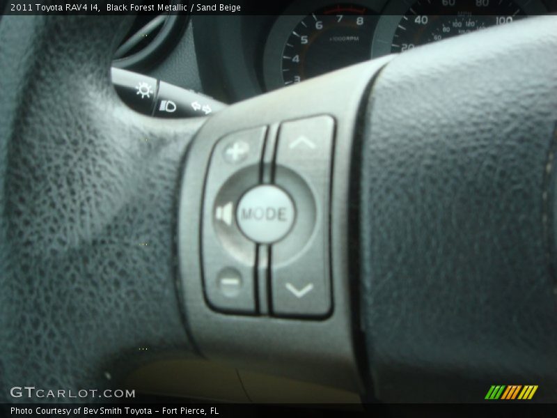 Black Forest Metallic / Sand Beige 2011 Toyota RAV4 I4