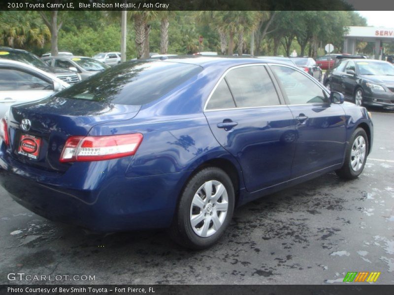 Blue Ribbon Metallic / Ash Gray 2010 Toyota Camry LE