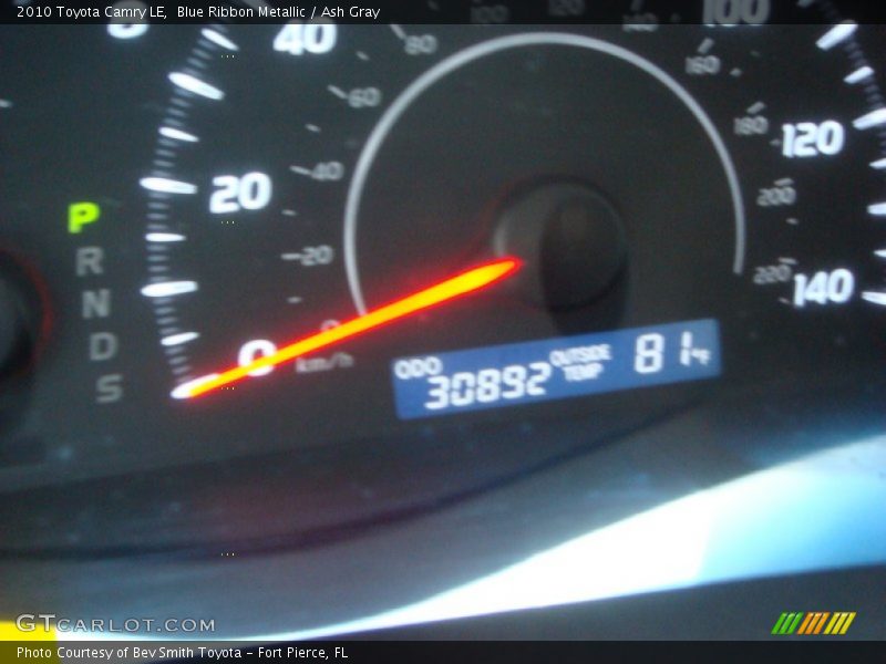 Blue Ribbon Metallic / Ash Gray 2010 Toyota Camry LE