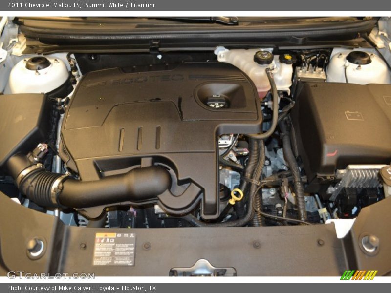 Summit White / Titanium 2011 Chevrolet Malibu LS