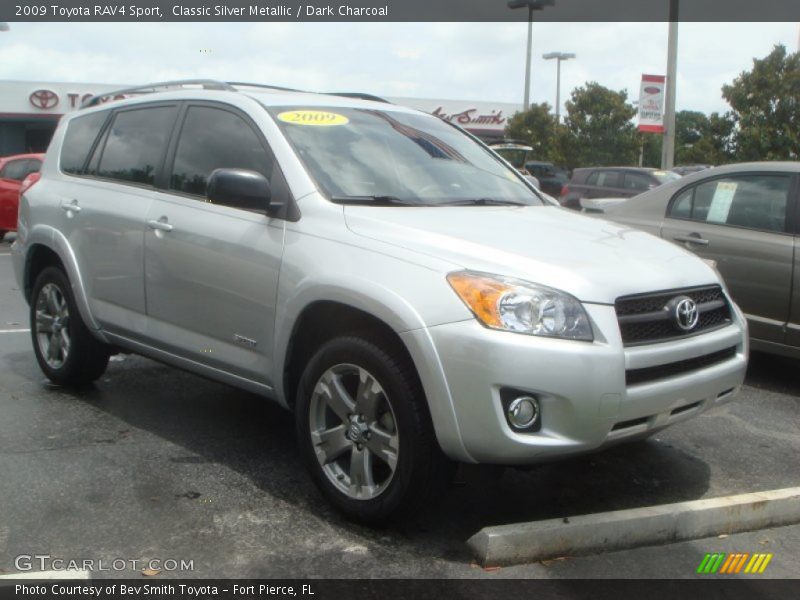 Classic Silver Metallic / Dark Charcoal 2009 Toyota RAV4 Sport