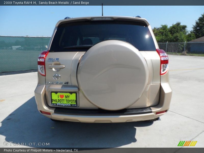Sandy Beach Metallic / Sand Beige 2009 Toyota RAV4 I4