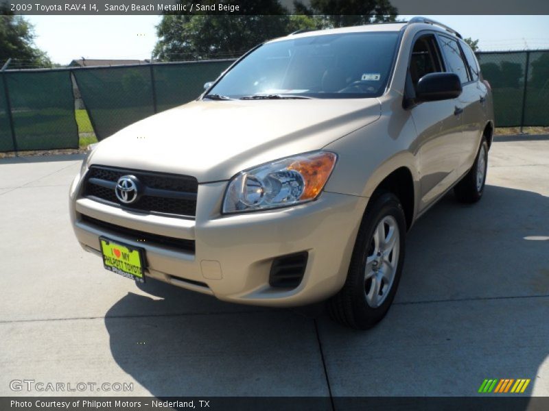 Sandy Beach Metallic / Sand Beige 2009 Toyota RAV4 I4