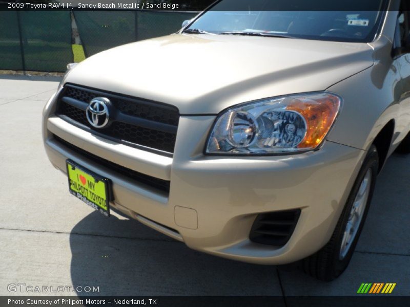 Sandy Beach Metallic / Sand Beige 2009 Toyota RAV4 I4