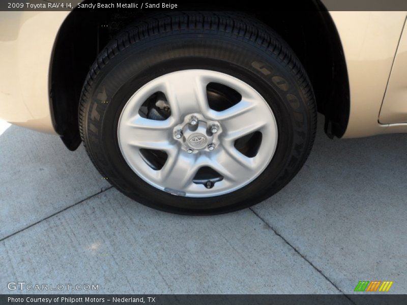 Sandy Beach Metallic / Sand Beige 2009 Toyota RAV4 I4