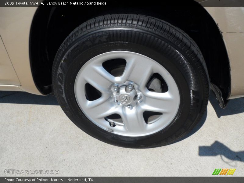 Sandy Beach Metallic / Sand Beige 2009 Toyota RAV4 I4