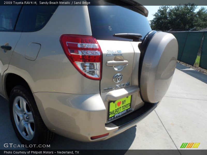 Sandy Beach Metallic / Sand Beige 2009 Toyota RAV4 I4
