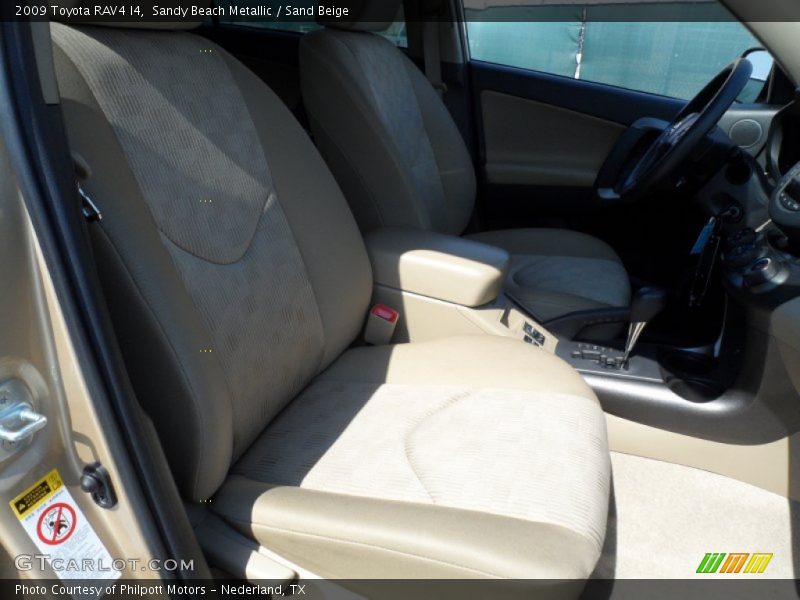 Sandy Beach Metallic / Sand Beige 2009 Toyota RAV4 I4
