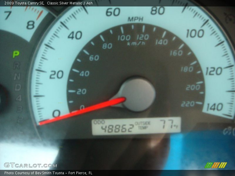 Classic Silver Metallic / Ash 2009 Toyota Camry SE
