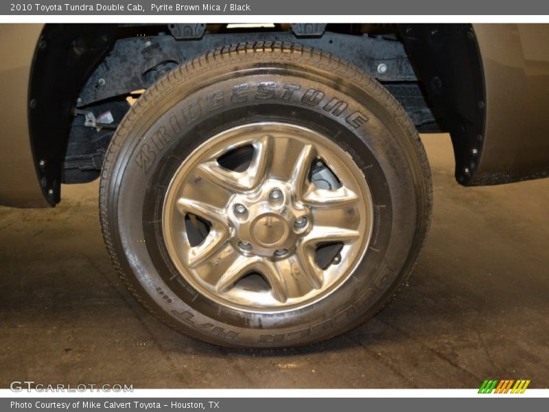Pyrite Brown Mica / Black 2010 Toyota Tundra Double Cab