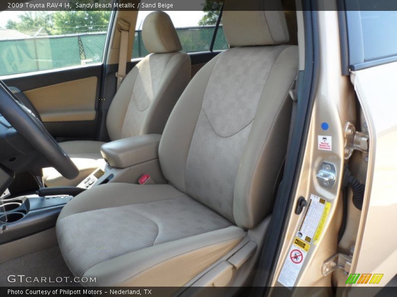Sandy Beach Metallic / Sand Beige 2009 Toyota RAV4 I4