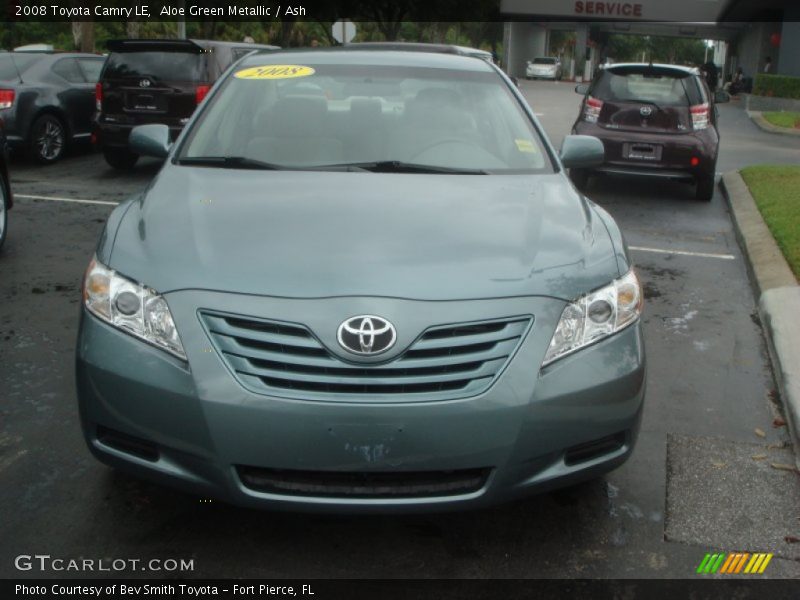 Aloe Green Metallic / Ash 2008 Toyota Camry LE