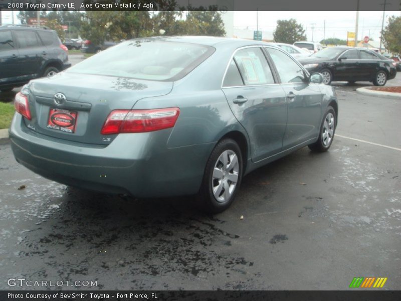 Aloe Green Metallic / Ash 2008 Toyota Camry LE