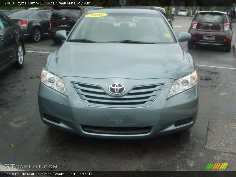 Aloe Green Metallic / Ash 2008 Toyota Camry LE
