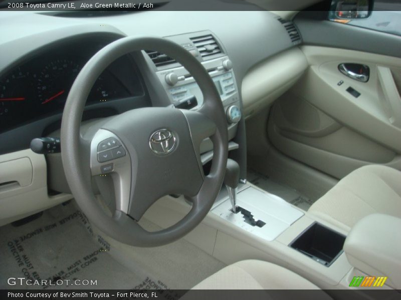 Aloe Green Metallic / Ash 2008 Toyota Camry LE
