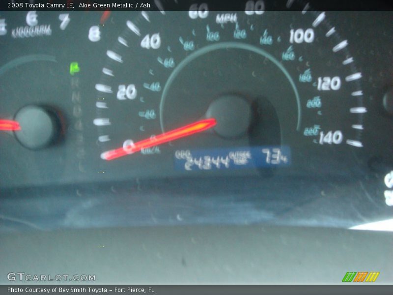 Aloe Green Metallic / Ash 2008 Toyota Camry LE