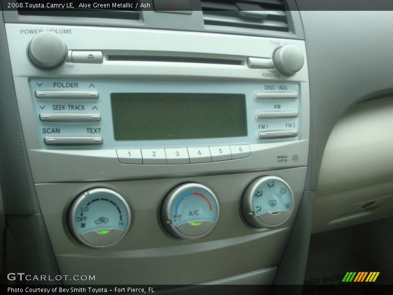 Aloe Green Metallic / Ash 2008 Toyota Camry LE
